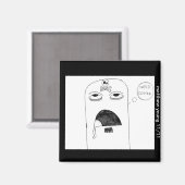 Aimant de fixation du café (Recto/Verso)