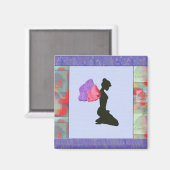 Aimant de fleur (Recto/Verso)