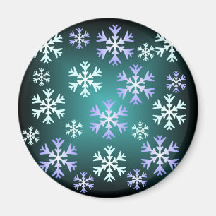 Aimant de flocon de neige de Noël