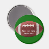 Aimant de football personnalisé - Customisé (Recto/Verso)