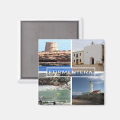 aimant de Formentera aux Iles Baléares (Recto/Verso)