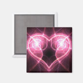 Aimant de fractale : Coeur IV (Recto/Verso)