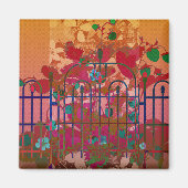 Aimant de fraises de poésie Emily (Devant)