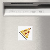 Aimant de Frigo Drôle Pyramide Alimentaire de Pizz (In Situ (Lave-vaisselle))