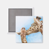 Aimant de girafe (Recto/Verso)