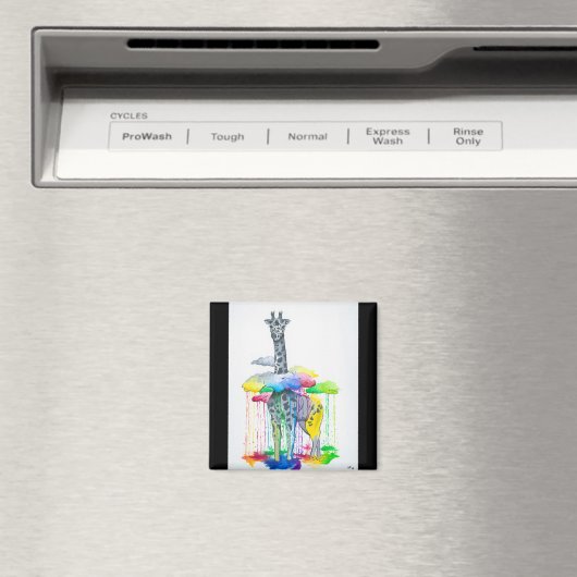 Aimant de girafe (In Situ (Lave-vaisselle))