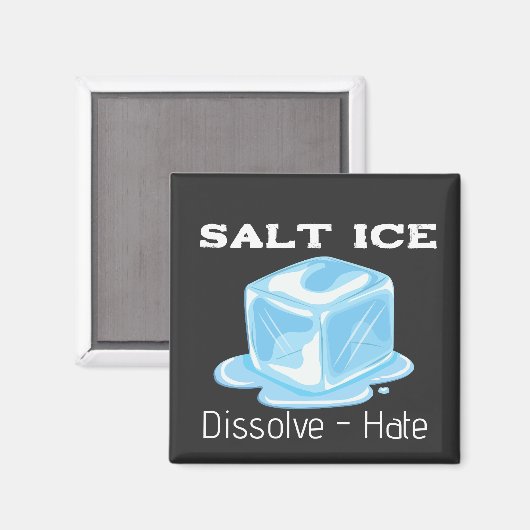Aimant de glace salée (Recto/Verso)
