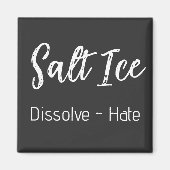 Aimant de glace salée (Devant)