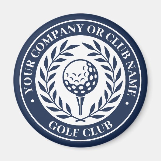 Aimant de Golf Classique Nom Personnalisé Cadeau M (Devant)
