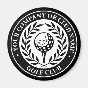 Aimant de golf classique Nom personnalisé Cadeau n
