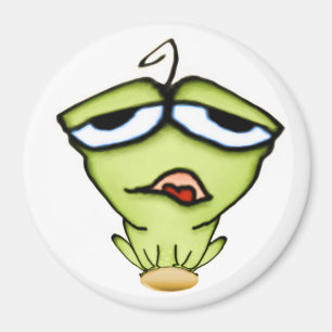 Aimant de grenouille de bande dessinée