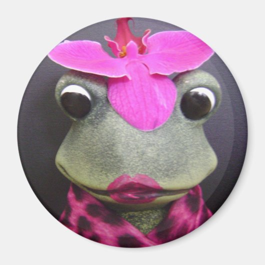 Aimant de grenouille français (Devant)