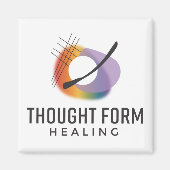 Aimant de guérison de forme de pensée (Devant)