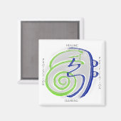 Aimant de guérison Reiki (Recto/Verso)