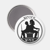 Aimant de guerre d'hiver (Recto/Verso)