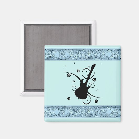 Aimant de guitare (Recto/Verso)