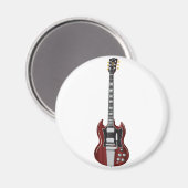 Aimant de guitare (Recto/Verso)