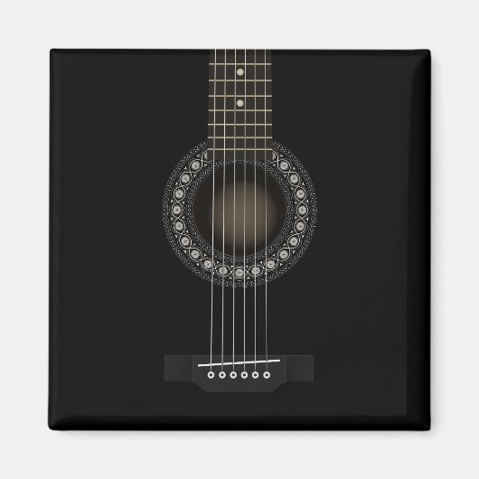 Aimant de guitare acoustique (Devant)