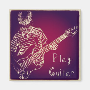 Aimant de guitare de jeu