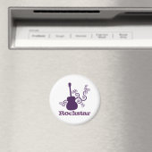 Aimant de guitare Rockstar, violet (In Situ (Lave-vaisselle))