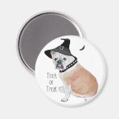 Aimant de Halloween pour Bouledogue Anglais (Recto/Verso)