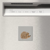Aimant de hérisson, marron mignon faire son propre (In Situ (Lave-vaisselle))