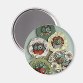aimant de hibou (Recto/Verso)