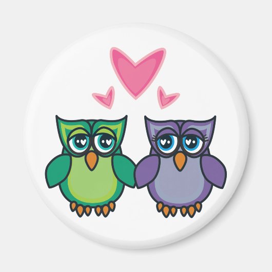 Aimant de hibou (Devant)