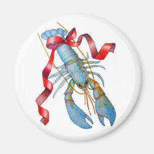 Aimant de homard de vacances