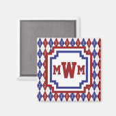 Aimant de Jacquard Americana (Recto/Verso)