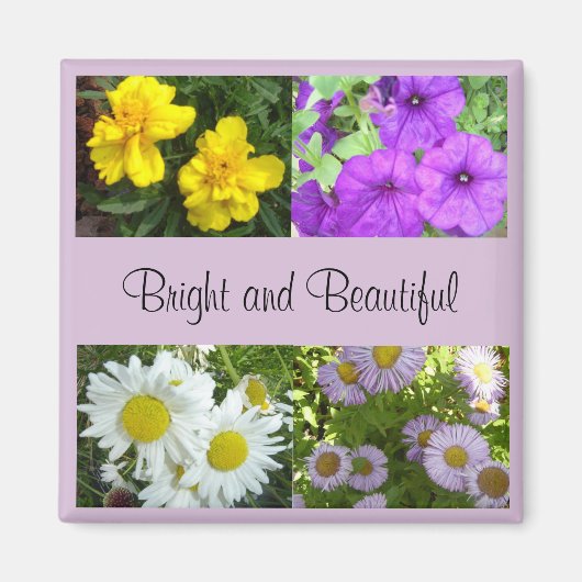 Aimant de jardin lumineux et magnifique (Devant)