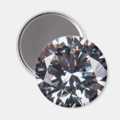 Aimant de jeton de cristal (Recto/Verso)