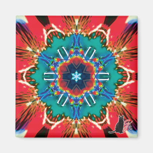 Aimant de kaléidoscope de cannelle