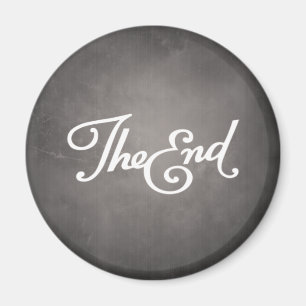 Aimant de la carte de titre de fin