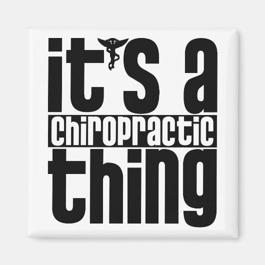 Aimant de la chiropratique (Devant)