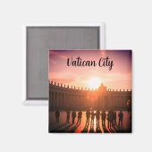 Aimant de la Cité du Vatican (Recto/Verso)