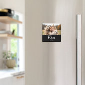 Aimant de la fête des mères avec photo de maman ét