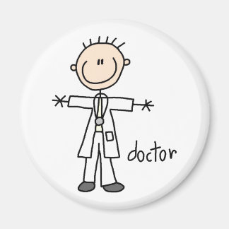 Aimant de la figure de bâton du médecin