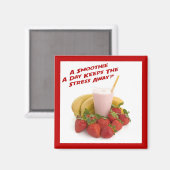 Aimant de la journée Smoothie (Recto/Verso)