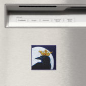 Aimant de la lune de couronne de Corbeau King (In Situ (Lave-vaisselle))