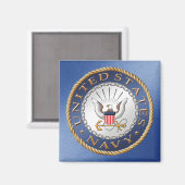 Aimant de la marine américaine (Recto/Verso)