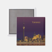 Aimant de la nuit de Toronto (Recto/Verso)