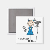 Aimant de la poignée du coiffeur (Recto/Verso)