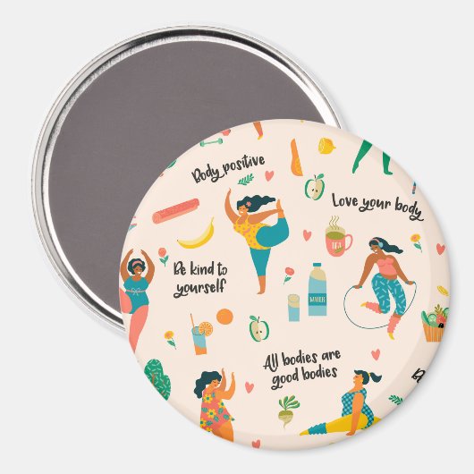 Aimant de la position corporelle (Recto/Verso)