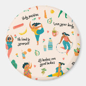 Aimant de la position corporelle (Devant)