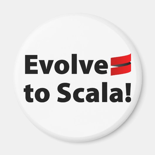 Aimant de la Scala, logo évolutif (Devant)
