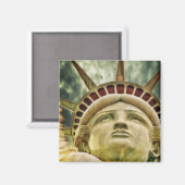 Aimant de la statue de la Liberté (Recto/Verso)