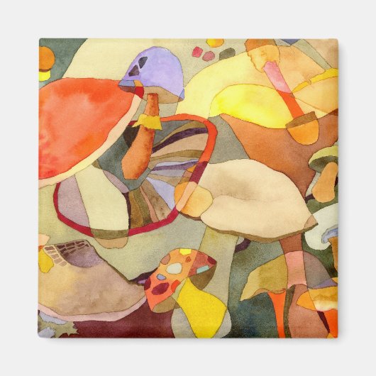 Aimant de la terre du champignon (Devant)