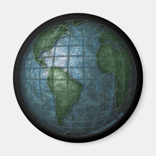 Aimant de la Terre en fer (Devant)