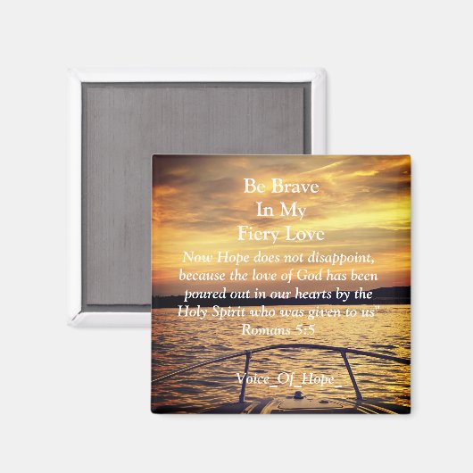 Aimant de la voix de l'espoir (Recto/Verso)